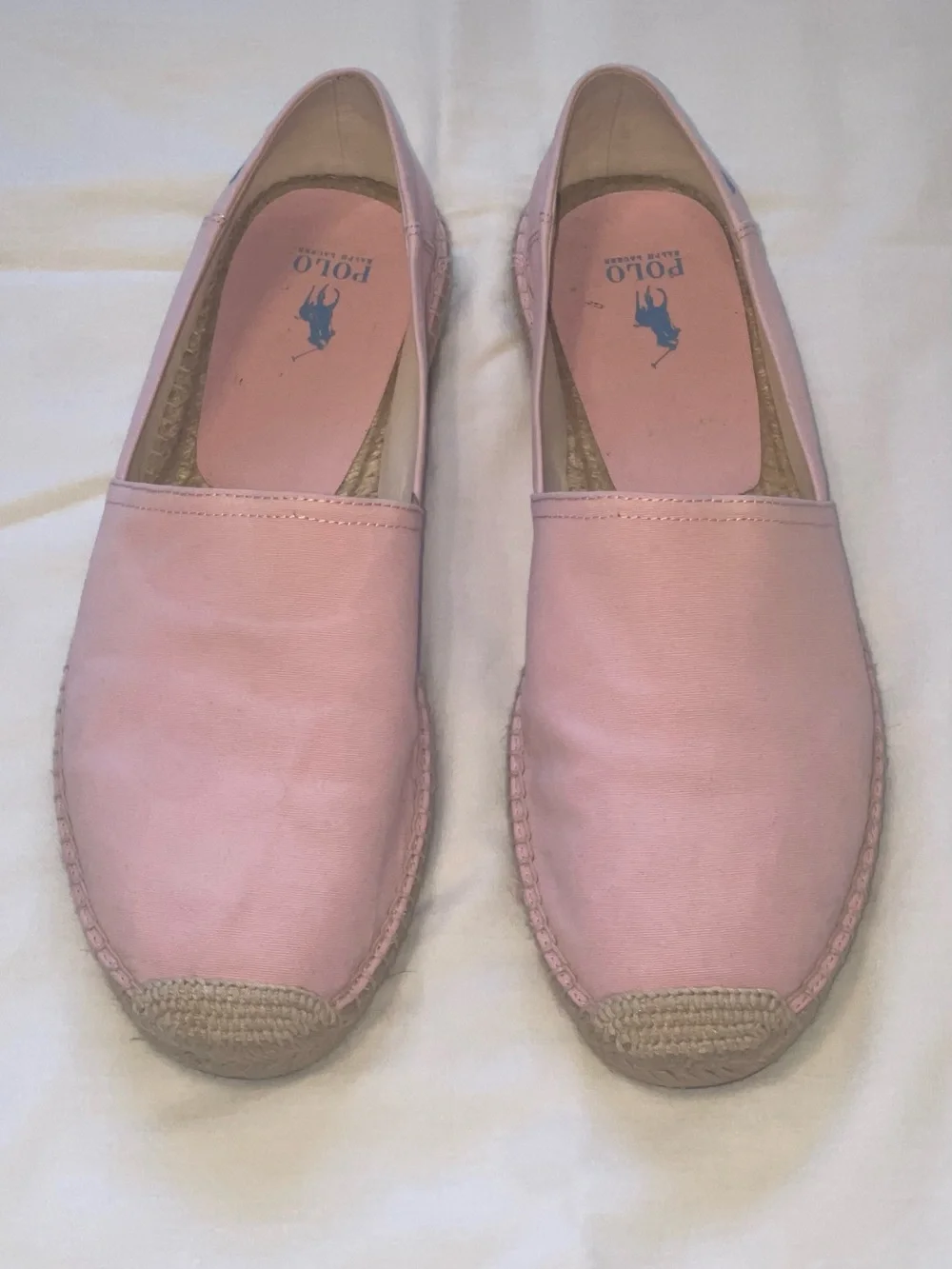 Polo by Ralph Lauren Pale Pink Espadrille Flats